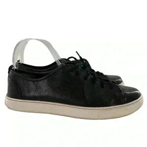 Cole Haan grand OS womens sneakers size 9 black leather lace up